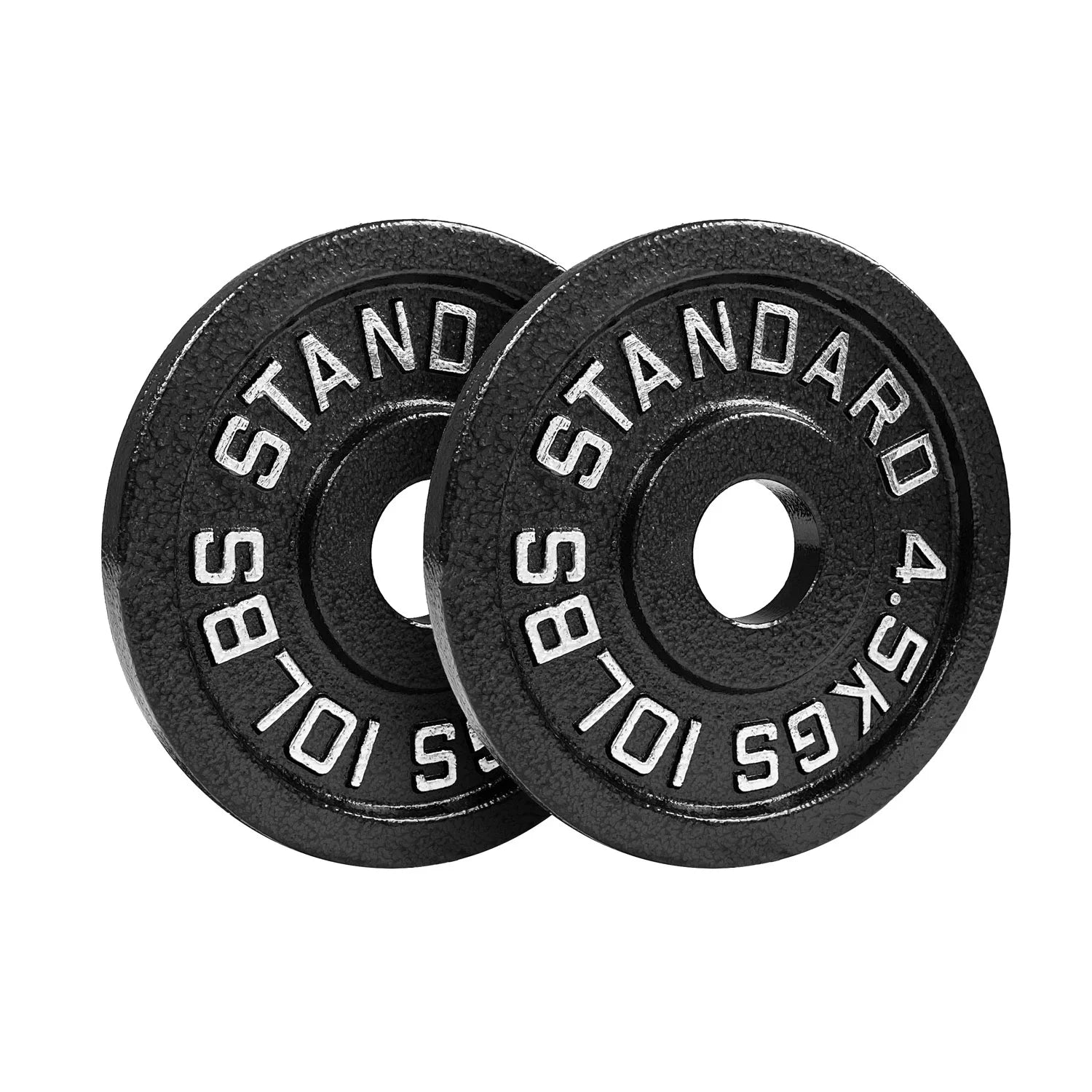 Steel Olympic Plates 175Lb Set - Olympic Standard Premium Coated 2.5Lb, 5Lb, 10Lb, 25Lb, 45Lb Pairs for Weight Lifting Powerlifting